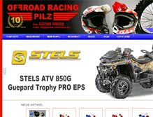 Tablet Screenshot of offroadracing-pilz.de